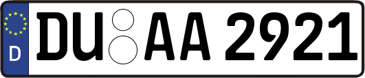 DU-AA2921