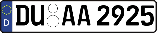 DU-AA2925