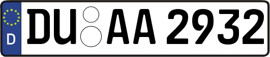 DU-AA2932