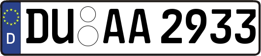 DU-AA2933