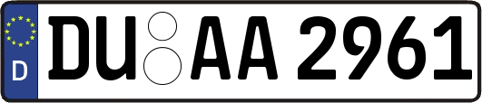 DU-AA2961