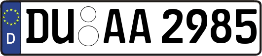 DU-AA2985