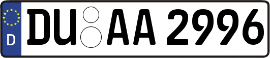 DU-AA2996