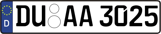 DU-AA3025