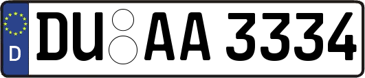 DU-AA3334