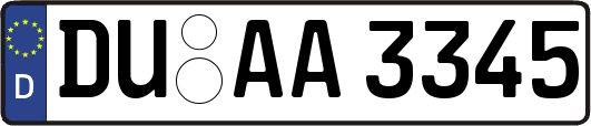 DU-AA3345