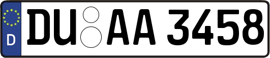 DU-AA3458