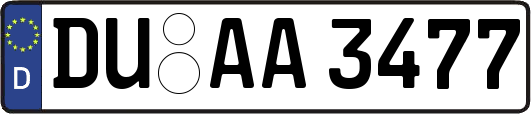 DU-AA3477