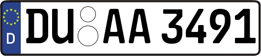 DU-AA3491