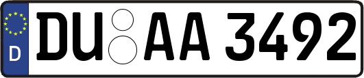 DU-AA3492