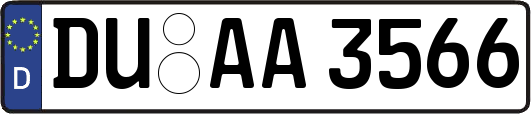 DU-AA3566