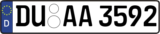 DU-AA3592