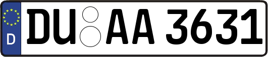 DU-AA3631