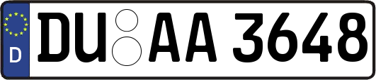 DU-AA3648