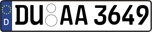 DU-AA3649