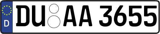 DU-AA3655