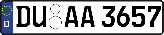 DU-AA3657
