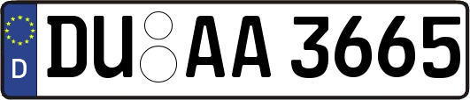 DU-AA3665