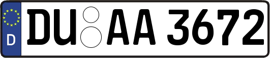DU-AA3672