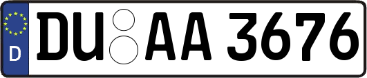 DU-AA3676