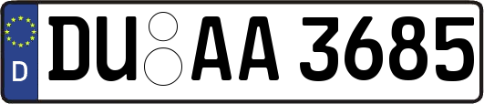 DU-AA3685