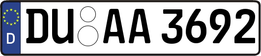 DU-AA3692