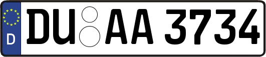 DU-AA3734