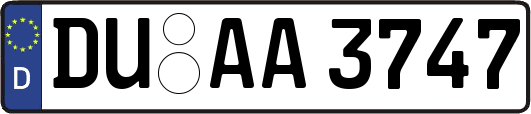 DU-AA3747