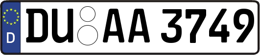 DU-AA3749