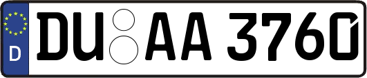 DU-AA3760