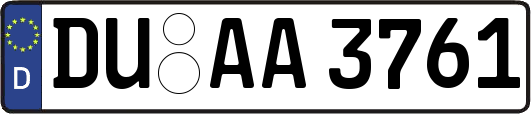 DU-AA3761