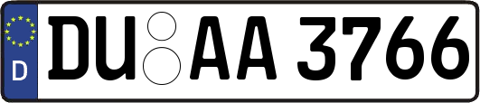 DU-AA3766