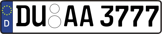 DU-AA3777