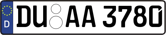 DU-AA3780