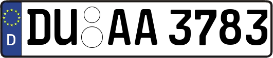 DU-AA3783