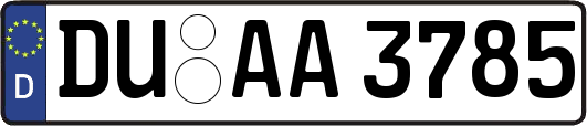 DU-AA3785