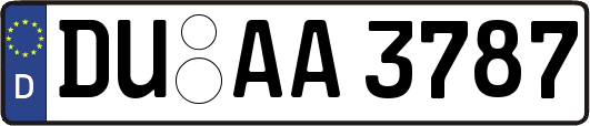 DU-AA3787