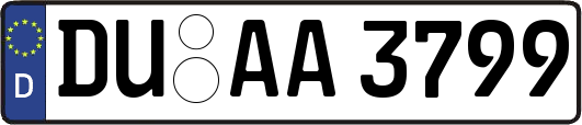 DU-AA3799