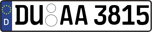DU-AA3815