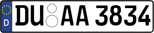 DU-AA3834