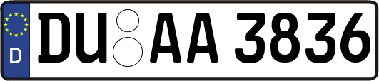 DU-AA3836