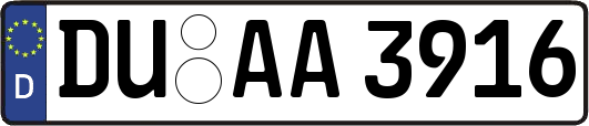 DU-AA3916