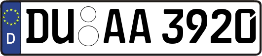 DU-AA3920