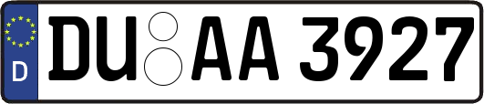 DU-AA3927