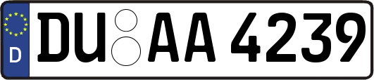 DU-AA4239