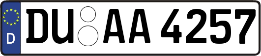 DU-AA4257