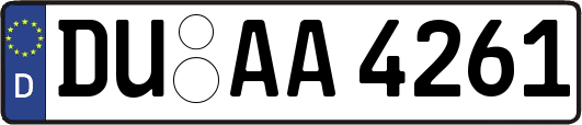 DU-AA4261