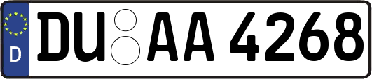 DU-AA4268