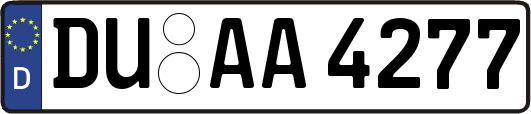 DU-AA4277