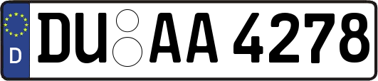 DU-AA4278